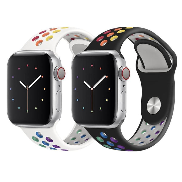 Band for Apple Watch, Sport Silicone, Pride